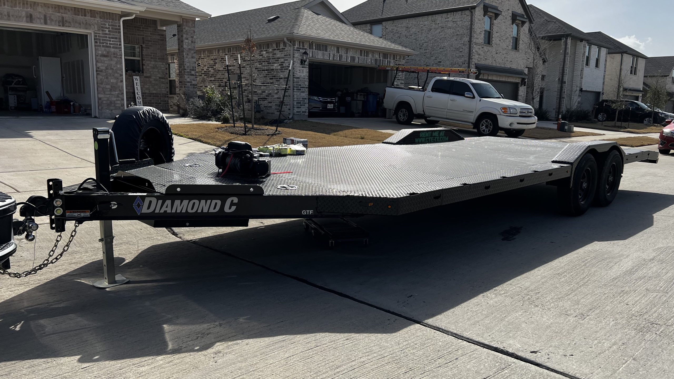 22ft Car Hauler Trailer Rental McKinney TX