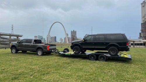 Car Hauler and Ford Excursion